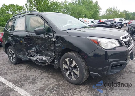 2017 Subaru Forester 2.5I z USA, uszkodzony, nr VIN JF2SJABC4HH504195